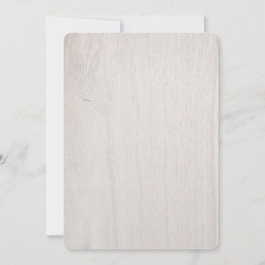 ベビーその冷たい外側ピンクの松コーン赤ちゃんシャワー 招待状 (裏面)