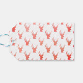 ベビーその冷たい外側手書きスクリプト ギフトタグ (裏面横)