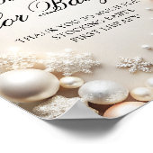 ベビーその冷たい外書ベビー ポスター (角)