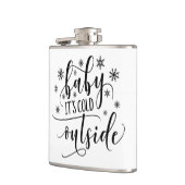 ベビーその冷たい外白黒書 フラスク (左)