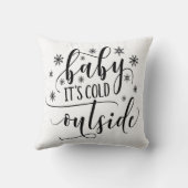 ベビーその冷たい外部の書道装飾用クッション クッション (裏面)