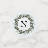 ベビーその冷たい屋外ベビーシャワーパーティーデコル コンフェッティ (スモール正面)