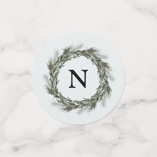 ベビーその冷たい屋外ベビーシャワーパーティーデコル コンフェッティ (スモール正面)