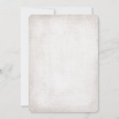 ベビーその冷たい屋外ベビーシャワー招待状 招待状 (裏面)