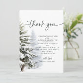 ベビーその寒い外の冬の赤ちゃんシャワーありがとう 招待状 (スタンド正面)