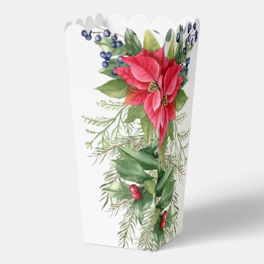 ベビーその寒い外の冬の赤ちゃんシャワー フェイバーボックス (裏面)