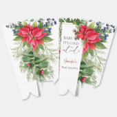 ベビーその寒い外の冬の赤ちゃんシャワー フェイバーボックス (見開き)