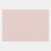 ベビーその寒い外の冬の赤ちゃんシャワー ラッピングペーパーシート (正面2)