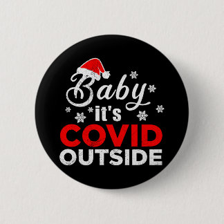 ベビーそのCovid外クリスマスプレゼントおもしろいアイディア 缶バッジ