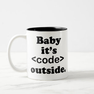 ベビーそれがMug外のコード ツートーンマグカップ
