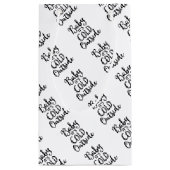 ベビーそれは冷たい外側です スモールペーパーバッグ (裏面)