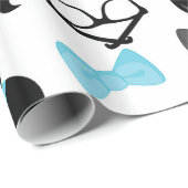 ベビーそれは男の子の青い髭の小さい人です ラッピングペーパー (ロールコーナー)