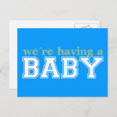 ベビーだ！ 案内ポストカード (正面/裏面)