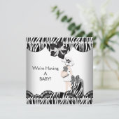 ベビーだ！白黒ゼブラ 案内状 (スタンド正面)