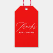 ベビーづくりポーション赤ちゃんシャワーありがとう ギフトタグ (裏面)