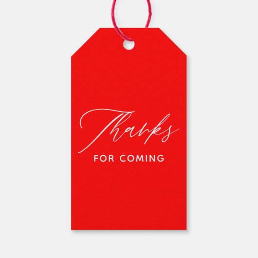 ベビーづくりポーション赤ちゃんシャワーありがとう ギフトタグ (裏面)