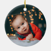 ベビーで初めてのかわいいレインボークリスマスライト セラミックオーナメント (裏面)