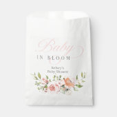 ベビーで開花ガールベビーシャワーバッグ フェイバーバッグ (正面)