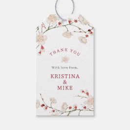 ベビーで開花ベビーシャワーありがとう ギフトタグ