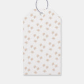 ベビーで開花ベビーシャワーありがとう ギフトタグ (裏面)