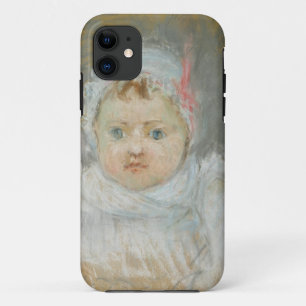 ベビーとしてBlanche Pontillon、1872年(紙でパステル調 iPhone 11 ケース
