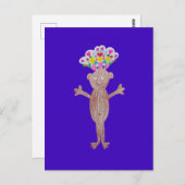 ベビーとハートの愛。 ポストカード (正面/裏面)