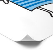 ベビーとバルーンのポスター ポスター (角)