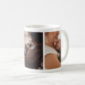 ベビーとマザ生まれたばかりのーフォトコラージュマグ コーヒーマグカップ (正面右)