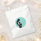 ベビーと会社シャワースプリンクラティアラパーティー フェイバーバッグ (クリップ留めされた状態)