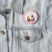 ベビーと子猫 |素晴らしおばあちゃん 缶バッジ (インサイチュ)