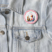 ベビーと子猫 | Gigi赤ちゃんシャワー 缶バッジ (インサイチュ)