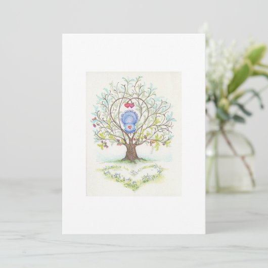 ベビーと愛の木に浮かぶハートの揺りかごへ (スタンド正面)