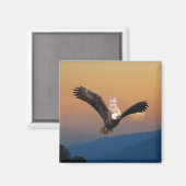 ベビーと鷲の空 マグネット (正面/裏面)