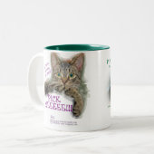 ベビーにのどを鳴らしますか、またはMEEEを採用して下さい! マグ (正面左)