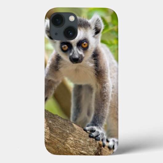 ベビーによってリング後につかれるlemur Case-Mate iPhoneケース (裏面)