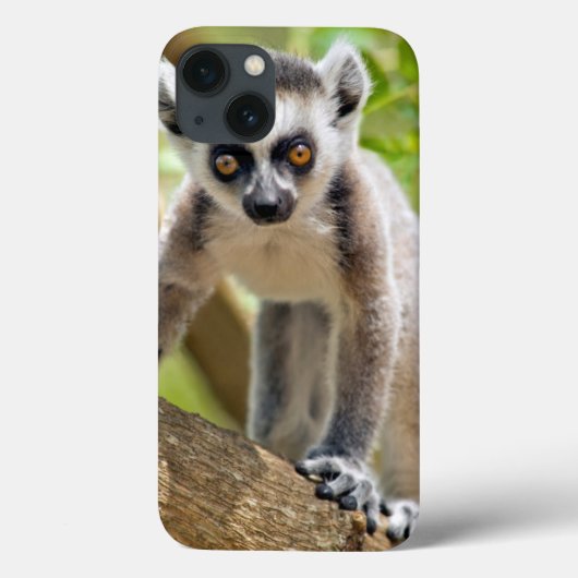 ベビーによってリング後につかれるlemur Case-Mate iPhoneケース (裏面)
