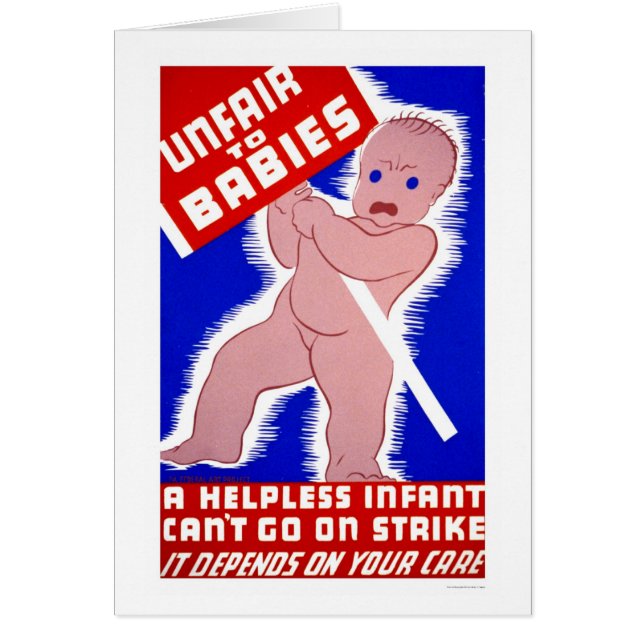 ベビーに不公平1938 WPA (正面)