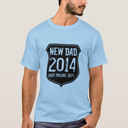ベビーのお父様向けの新しいDad 20XX tシャツ (正面)