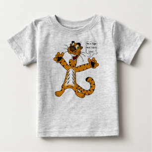 ベビーのしゃれのトラのワイシャツ ベビーTシャツ