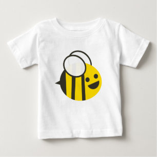 ベビーのためののまわりにのティーをブンブンいう音 ベビーTシャツ