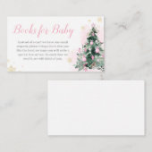 ベビーのための喜びのクリスマスブックリトルバンドル エンクロージャーカード (正面/裏面)