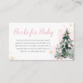 ベビーのための喜びのクリスマスブックリトルバンドル エンクロージャーカード (正面)