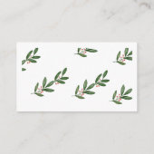 ベビーのための喜びクリスマスベビーシャワー本のバンドル エンクロージャーカード (裏面)