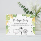 ベビーのための本は本のサファリのジャングル動物を持って来ます エンクロージャーカード (スタンド正面)