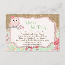 ベビーのための本は、本の挿入物、フクロウを持って来ます