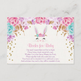 ベビーのための本、イースターのウサギの本の要求挿入物 エンクロージャーカード