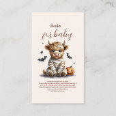 ベビーのための神聖な牛の小さなブハロウィーンの本 エンクロージャーカード (正面)