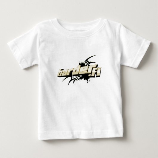 ベビーのためのHarder.fi ベビーTシャツ (正面)