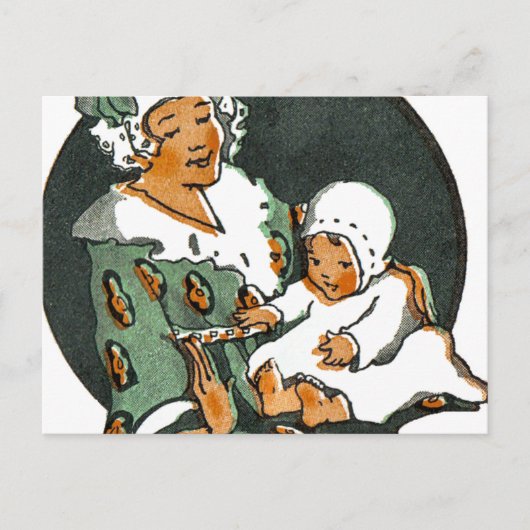 ベビーのつま先 ポストカード (正面)