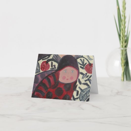 ベビーのてんとう虫カード カード (正面)